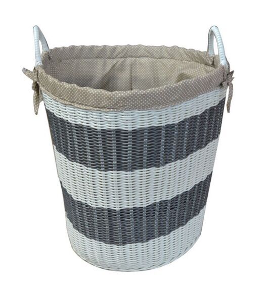 Custom plastic colorful straw laundry basket manufacturers