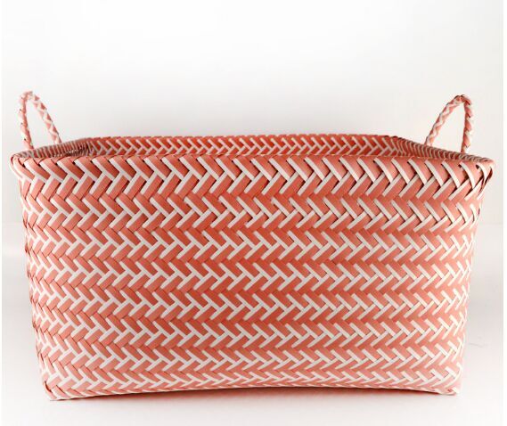 Rectangle plastic storage basket woven supplier manufacturers storage for sale