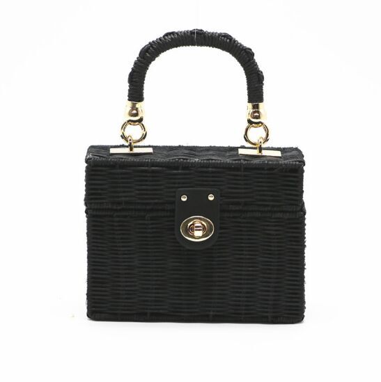 2018 Fashion Women straw evening bag  Crossbody Rattan  New Design