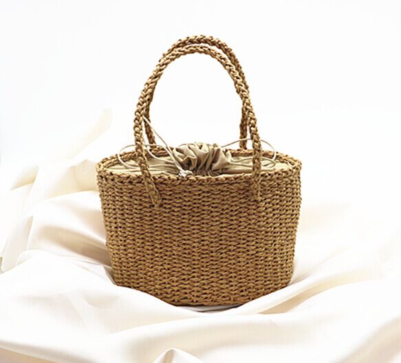 Straw beach bags tote wholesale busket handbags manufacturer cheap