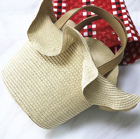 New fashion Belle Tote straw bags circular