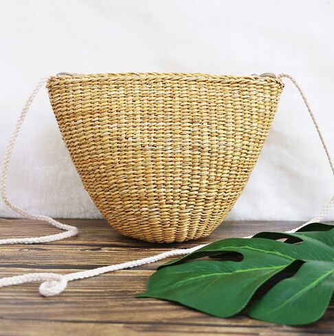 Popular street straw crossbody bags wicket aliexpress mini bags