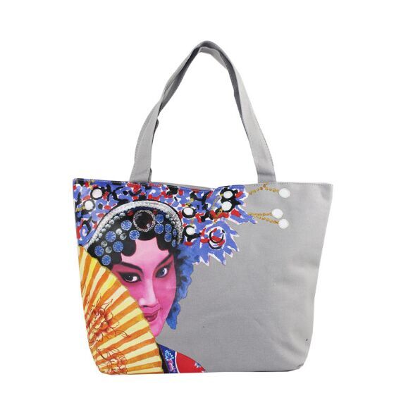 Bearky bag factory wholesale new design tote canvas beach bag