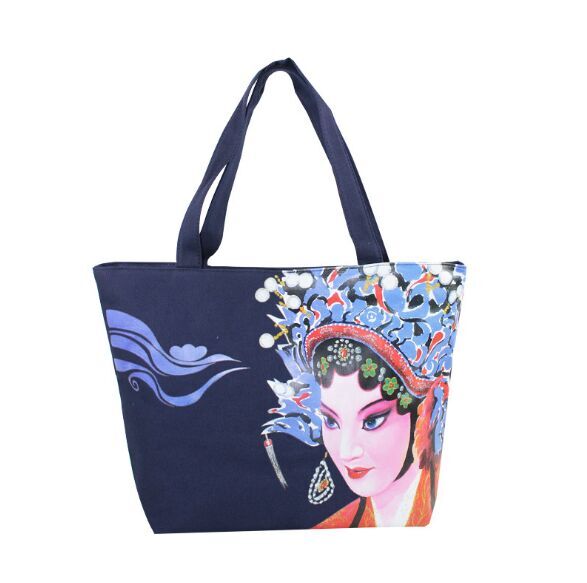 Bearky bag factory wholesale new design tote canvas beach bag