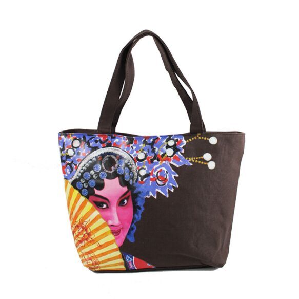 Bearky bag factory wholesale new design tote canvas beach bag